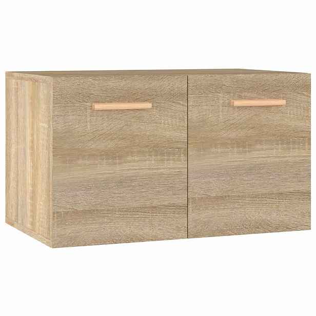 vidaXL Nástěnná skříňka dub sonoma 60 x 36,5 x 35 cm kompozitní dřevo