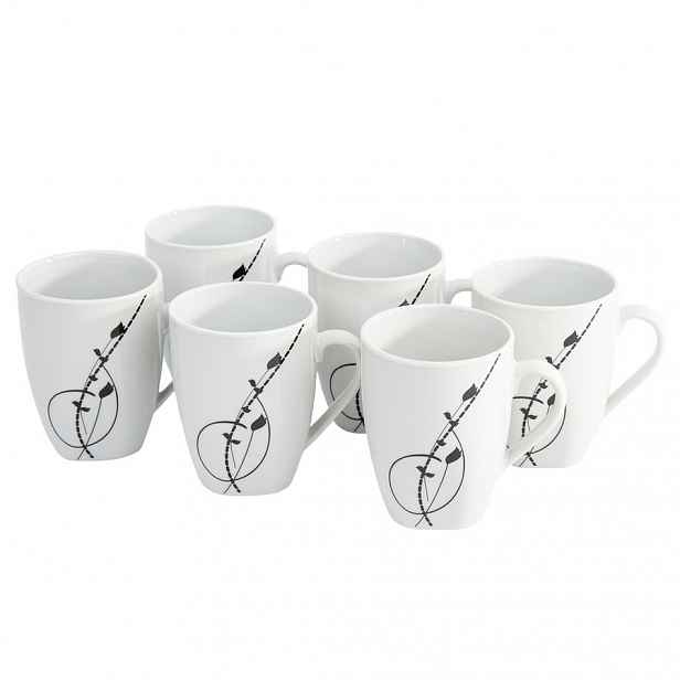 Domestic 6dílná sada hrnků Londra, 310 ml