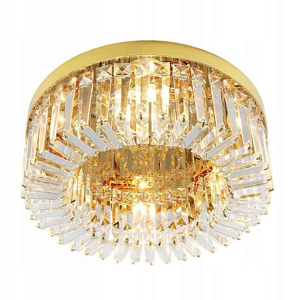 Toolight Lampa APP1729-8c 60 cm Zlatá