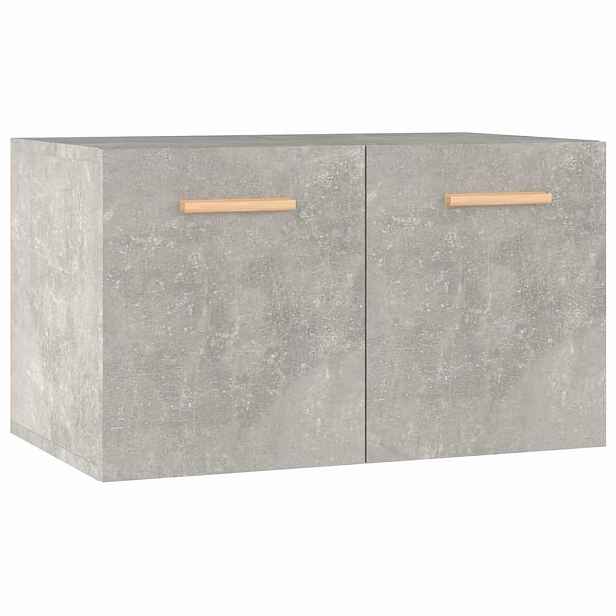 vidaXL Nástěnná skříňka betonově šedá 60x36,5x35 cm kompozitní dřevo