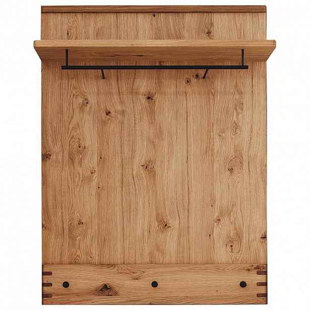 Waldwelt ŠATNÍ PANEL, divoký dub, dub cer, 90/120/30 cm - 000196088704