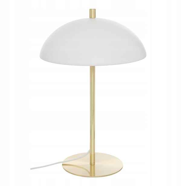 Kovová Lampa Ø 30 CM Výška 45 CM Závit E14 Barva Bílá IP20