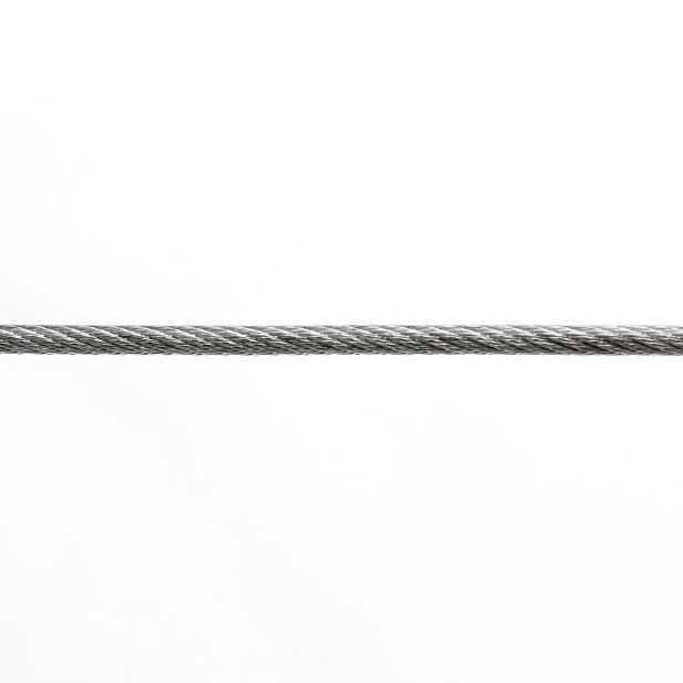 ADOBY Ocelové lano poplastované DIN3053/1x19/2mm