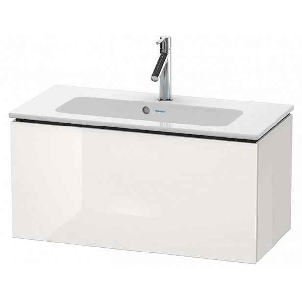 Duravit L-Cube - Umyvadlová skříňka Compact, 40x82x39 cm, 1 zásuvka, lesklá bílá LC615702222