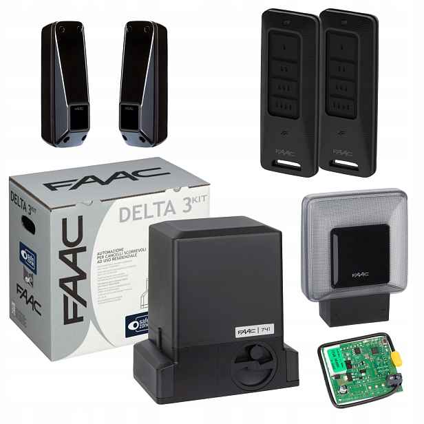 Faac Delta 3 Lampa Xled Pilot XT4FDS 2ks Pohon posuvné brány automat