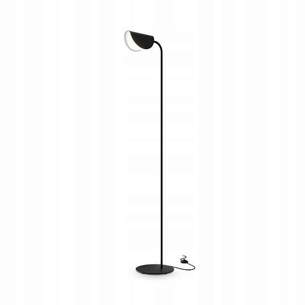Stojací podlahová lampa černá minimalistická, modernistická, 140 Cm Maytoni