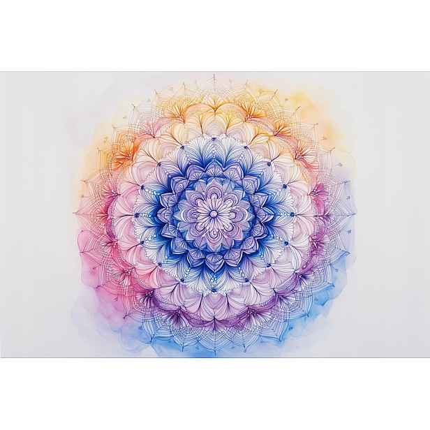 Fototapeta Flizelina Mandala Krajka Harmonie Zen Meditace 416x290 130g
