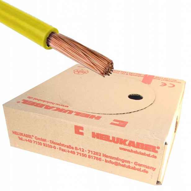 Kabel H07V-K 1,5 mm2 Žlutý 100 m