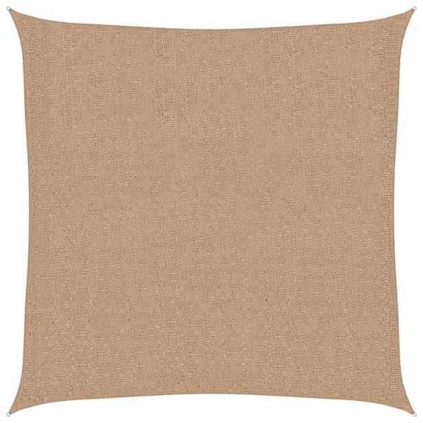 vidaXL Stínící plachta 160 g/m² taupe 3 x 3 m HDPE