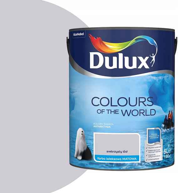 Dulux Świata 5L Stříbřitý Led