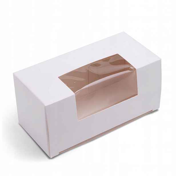Krabička na makronky 10x4,5x4,5 cm 100 ks