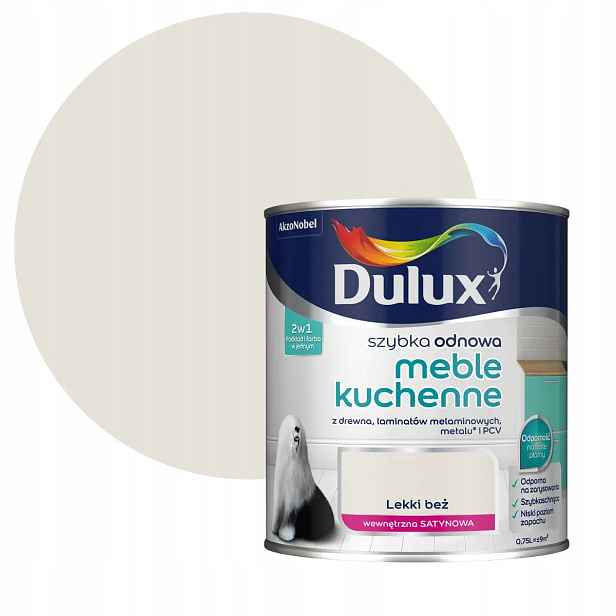 Dulux Rychlá Obnova Kuchyňský nábytek Lehký Béžový 0,75L