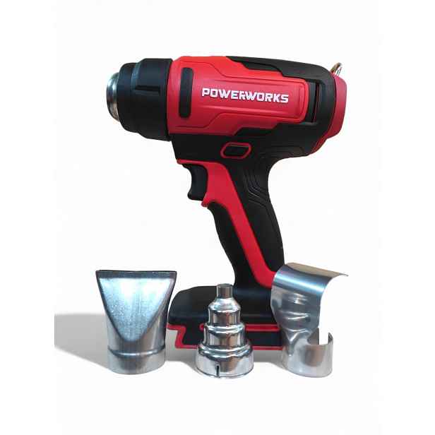 Horkovzdušný ventilátor Powerworks/ Greenworks P24HG 24 V (bez akumulátoru)