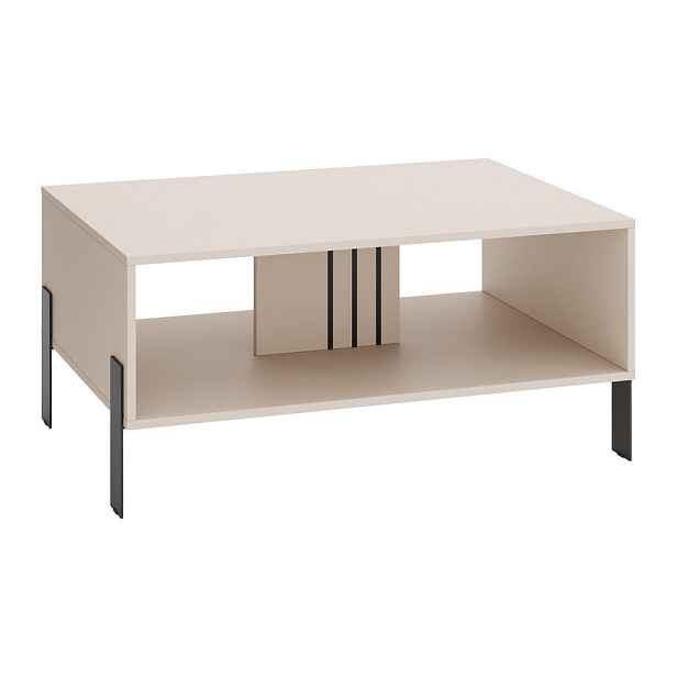 MASSENO KONFERENČNÍ STOLEK VALOZA, 100 cm, kašmírový