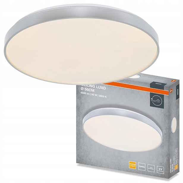 Stropní Svítidlo Led Stropní Svítidlo Nástěnné svítidlo Panel 60W 3300lm 3000K Osram