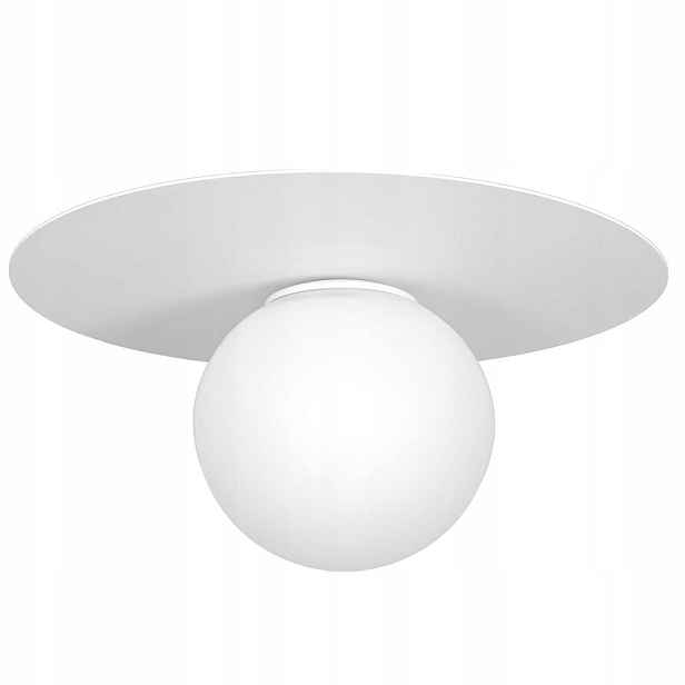 Bílá stropní lampa Flat 3307 Luminex