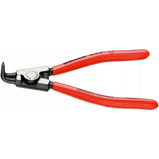 Kleště na vnější pojistné kroužky, ohnuté 46 21 A31 Knipex