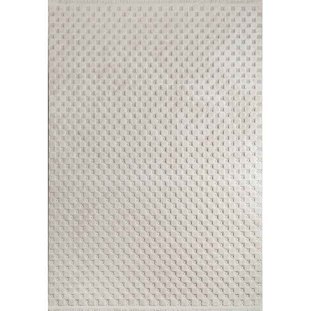 Koberec 160x230 Mono Boho geometrický krémový moderní