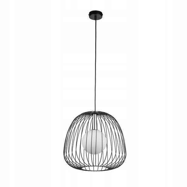 Lustr Závěsná lampa Bell Černá G9 33 cm Ocel Sigma Lighting