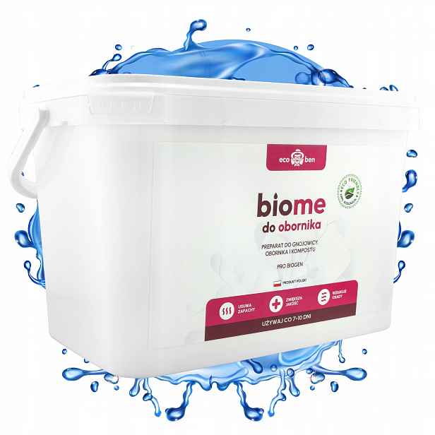 Silný biopřípravek Obornik Gnojowica Kompost Bakterie Enzymy Rozklad 3kg