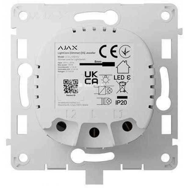 Vertikální stmívač Ajax LightCore Dimmer vertical (bílý)