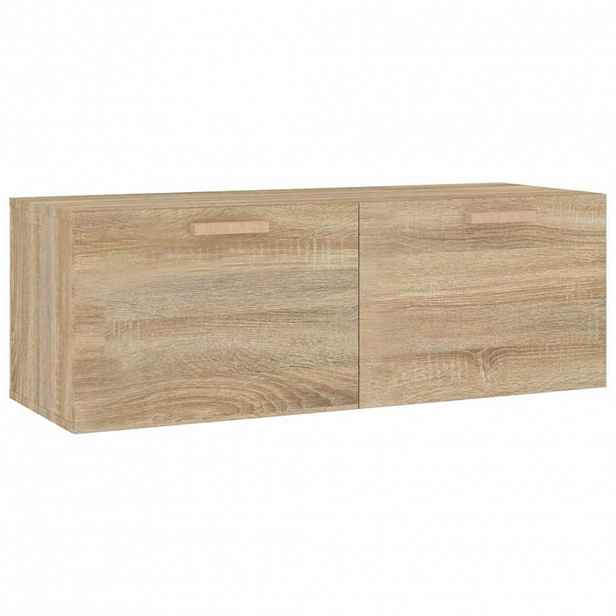 vidaXL Nástěnná skříňka dub sonoma 100 x 36,5 x 35 cm kompozitní dřevo