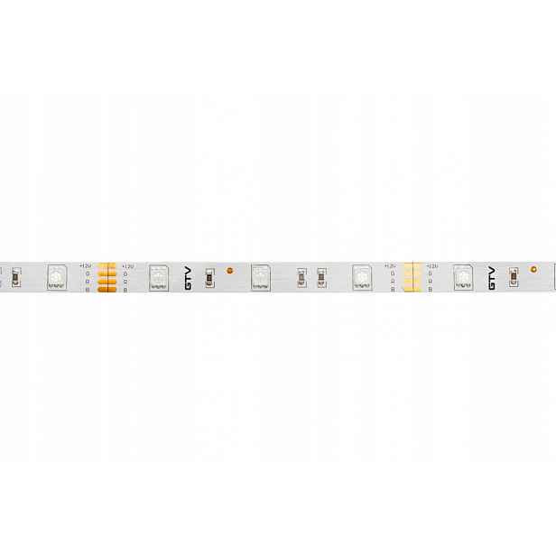 Flash páska Rgb, 150 Led, 36 W, bez gelu 10 mm, 5 m role, 12 V LD-RGB-150-20