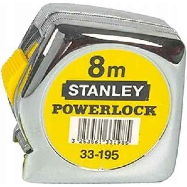 Kapesní měřicí páska Powerlock, kovová, 10 mx25 mm Stanley