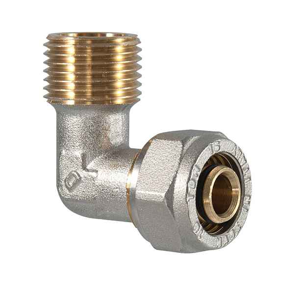 Koleno svěrné TDM 16×1/2", vnější závit