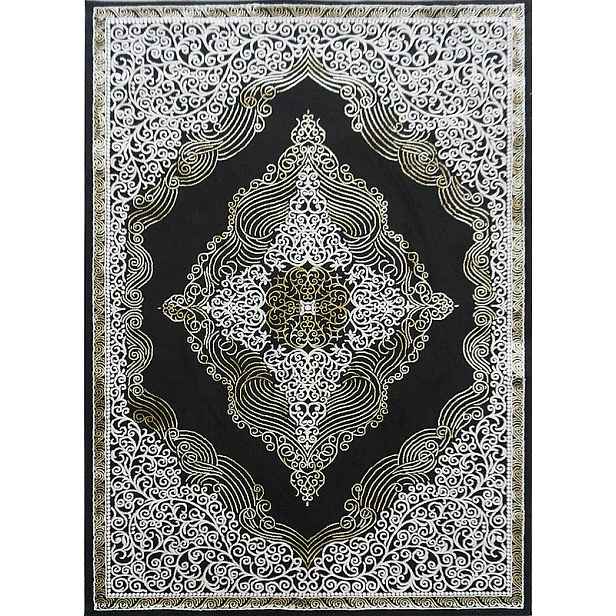 Kusový koberec Elite 3935 Black Gold, 280x370, černá, kancelář, Berfin Dywany
