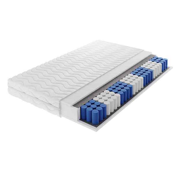 MASSENO TAŠTIČKOVÁ MATRACE NOCTIVO, 100x200, H3, výška cca 18 cm