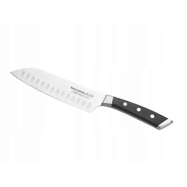 Nůž santoku Tescoma Azza 18 cm, kovaný, vroubkované ostří do myčky nádobí