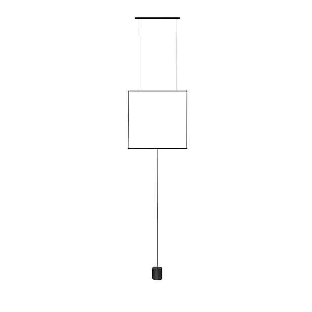 Matně černá kovová LED stojací lampa (výška 392 cm) Dahlia – Nova Luce