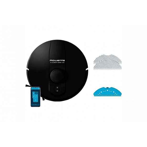 Robotický vysavač Rowenta X-Plorer S135 RR91C5WH Černý