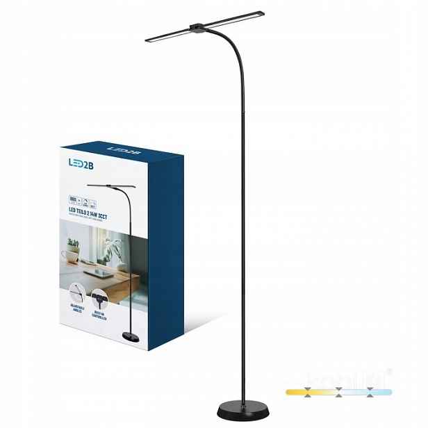Stojací Led lampa 14W 800lm Cct Stmívatelná, nastavitelná Teilo Kobi