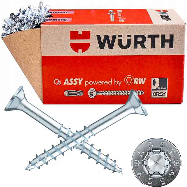 Univerzální šroub na dřevo Assy 5X70/42 200ks Wurth