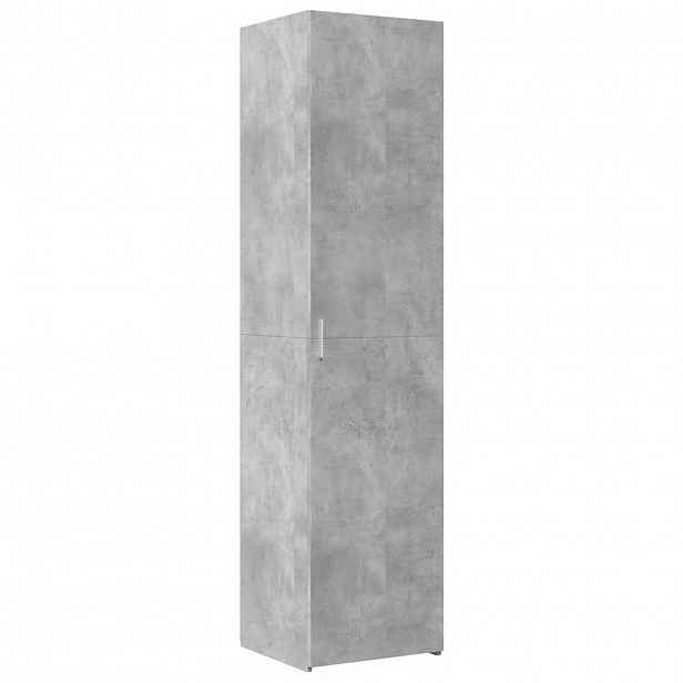 vidaXL Skříň highboard betonově šedá 45x42,5x185 cm kompozitní dřevo