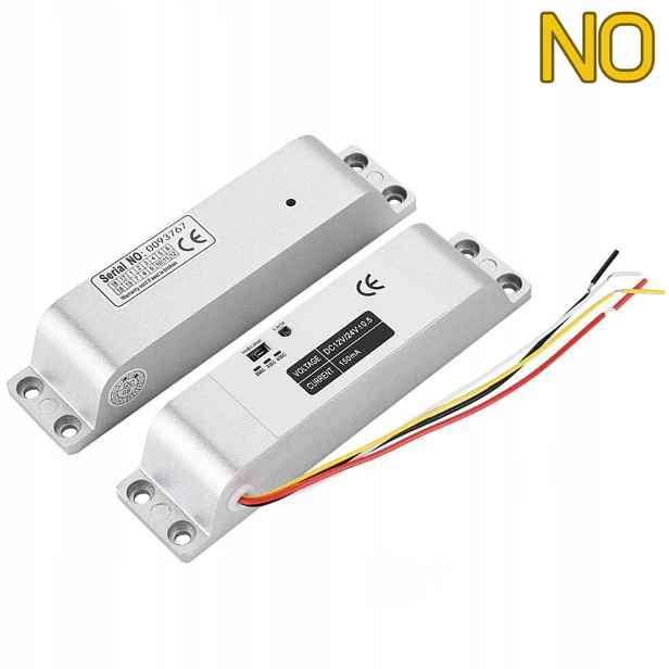Elektrozávorový Zámek Elektrický 12V Pro Dveře Branky