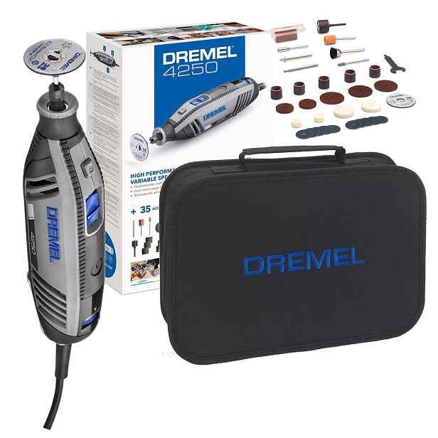 Multifunkční Bruska Dremel 4250 35 Doplňků Ochranná Taška