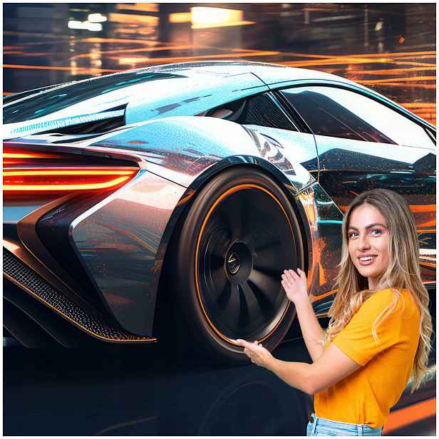 Fototapeta 3D Pro Mládež Auto Motocykl 294x260 DMSM33W
