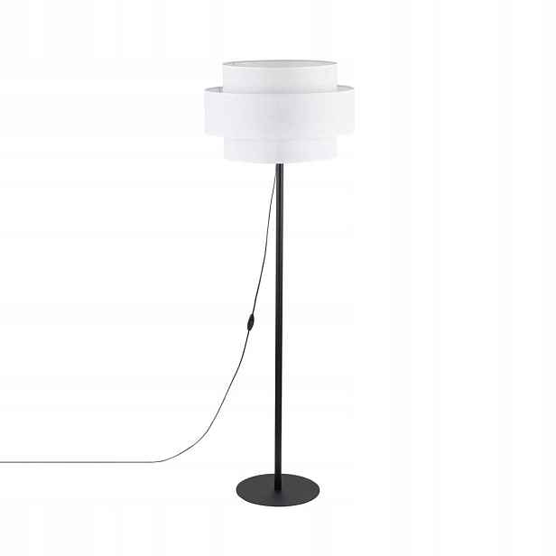 Stojací podlahová stolní lampa Calisto Bílá Kov 155 cm E27 Tk Lighting