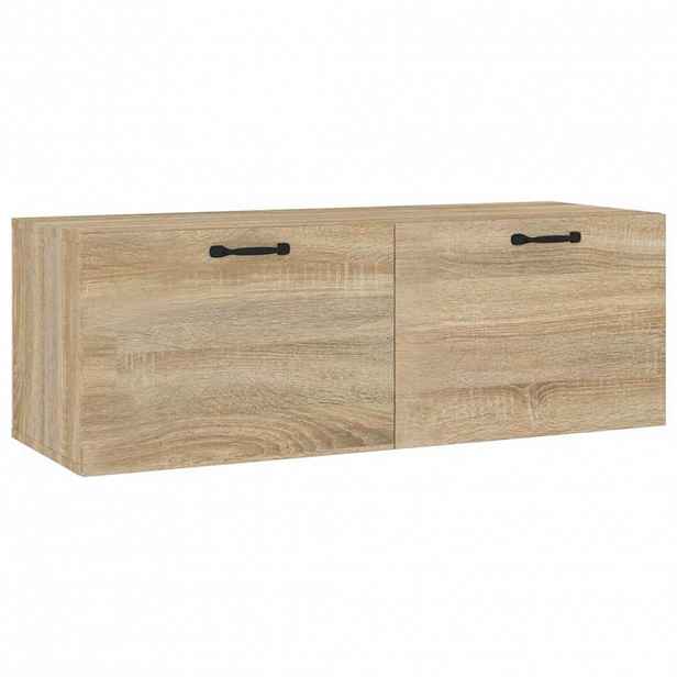 vidaXL Nástěnná skříňka dub sonoma 100 x 36,5 x 35 cm kompozitní dřevo