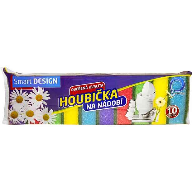Smart design Houbička na nádobí 10ks