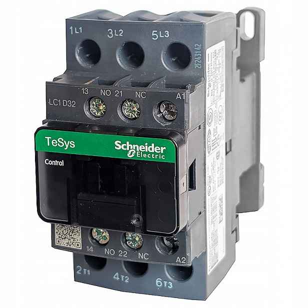 Stykač 15 kW 3P 230V 32A LC1D32P7 pro saunová kamna, topidla
