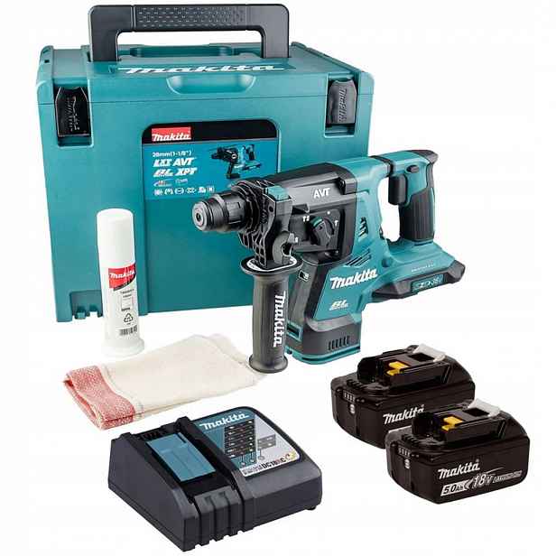 Vrtačka Makita DHR280ZJ 2x18V Lxt 2x5Ah Bl 2,8J Avt Xpt Body Kufr