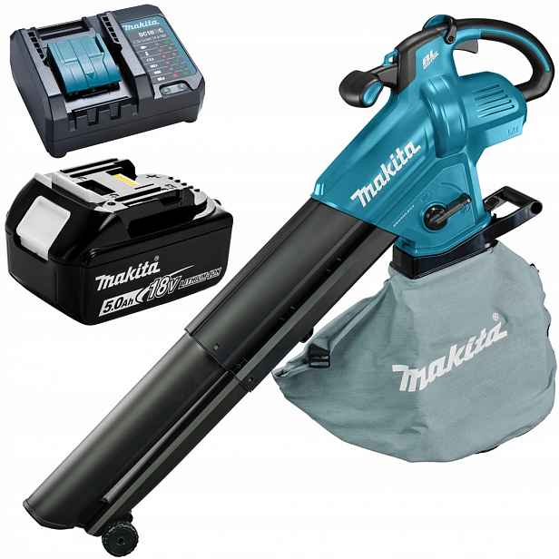 Foukač vysavač drtič Makita DUB187T001 18V 1x5Ah