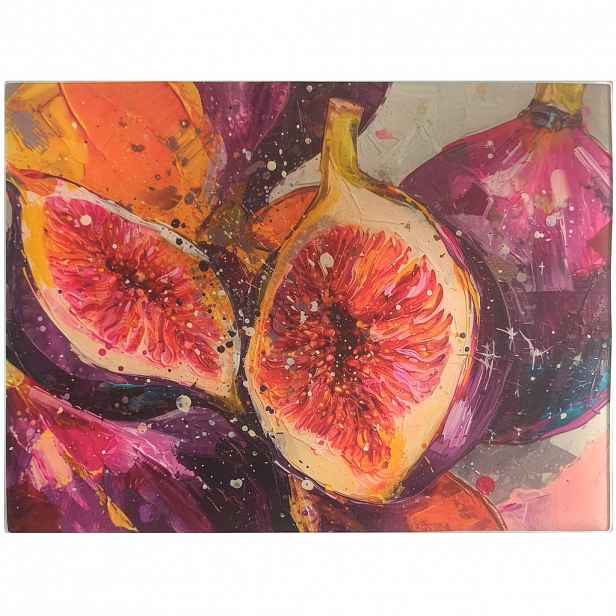 Mondex DESKA NA KRÁJENÍ, sklo, 40 x 30 cm