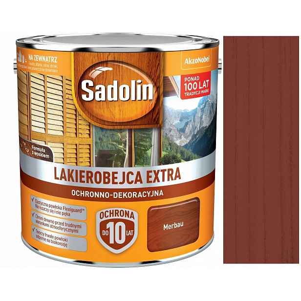 Sadolin Extra Laková Hmota 2,5 L Merbau
