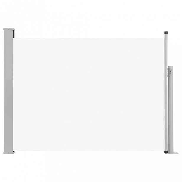 Zatahovací boční markýza 100x500 cm Dekorhome Krémová