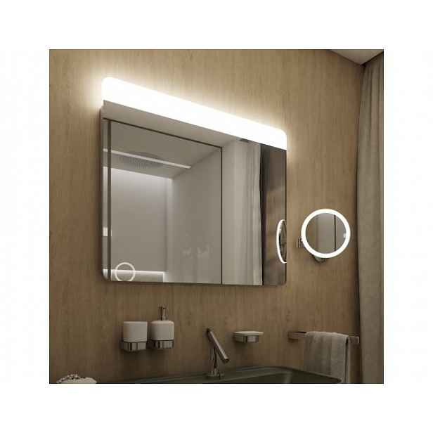 Zrcadlo bez vypínače Nimco 90x70 cm hliník ZP 23019